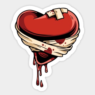 Broken Hearts Sticker